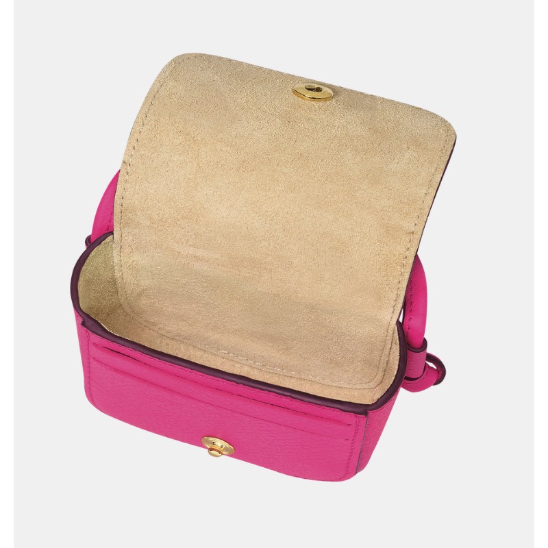 商品[国内直发] Longchamp|珑骧女包按扣翻盖开合可调节肩带单肩斜挎零钱包,价格¥879,第4张图片详细描述
