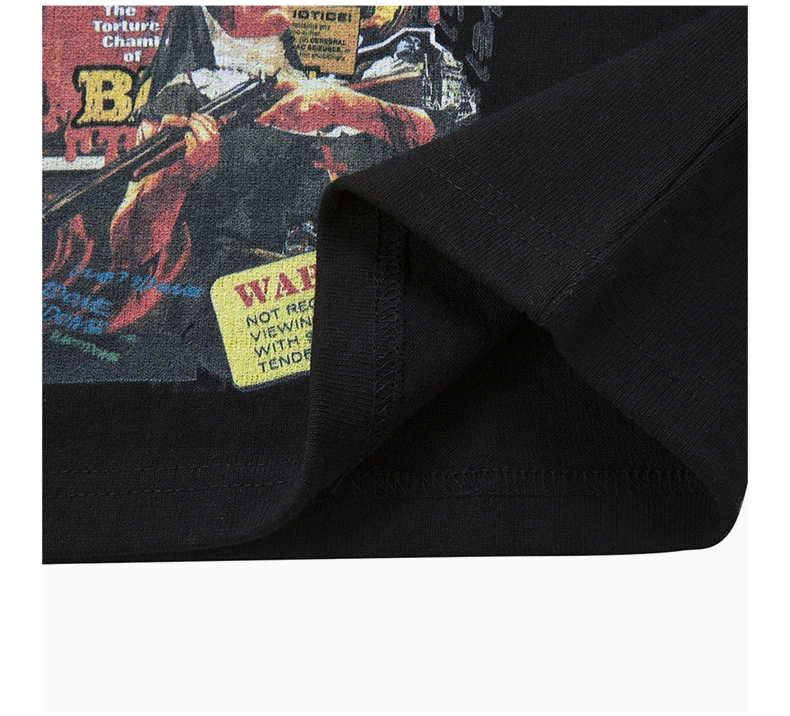 商品We11done|WE11DONE 女士黑色棉质卫衣 WD-TP4-20-728-U-BK,价格¥974,第8张图片详细描述