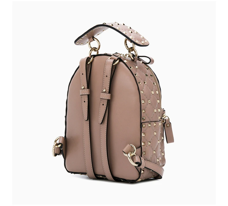 商品[国内直发] Valentino|VALENTINO 米色女士双肩包 PW0B0B63-NAP-PR6,价格¥6138,第5张图片详细描述