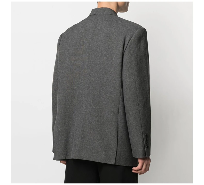 商品We11done|WE11DONE 灰色男士西服上衣 WD-JK4-20-715-U-CH,价格¥2689,第7张图片详细描述