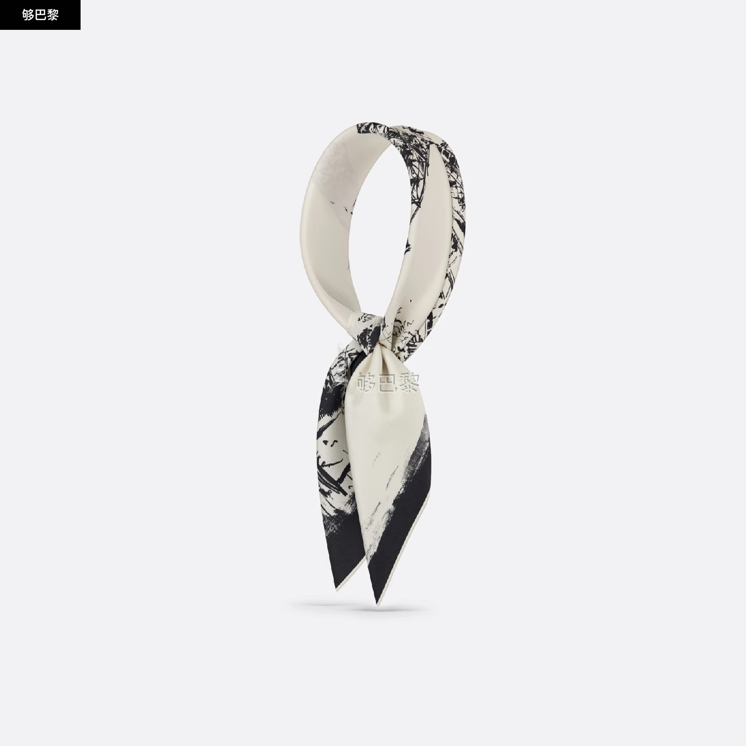 商品Dior|【预售】 迪奥 25春夏 女士 丝巾 Dior 印花方巾 44EIF090I605_C089 ,价格¥4892,第6张图片详细描述