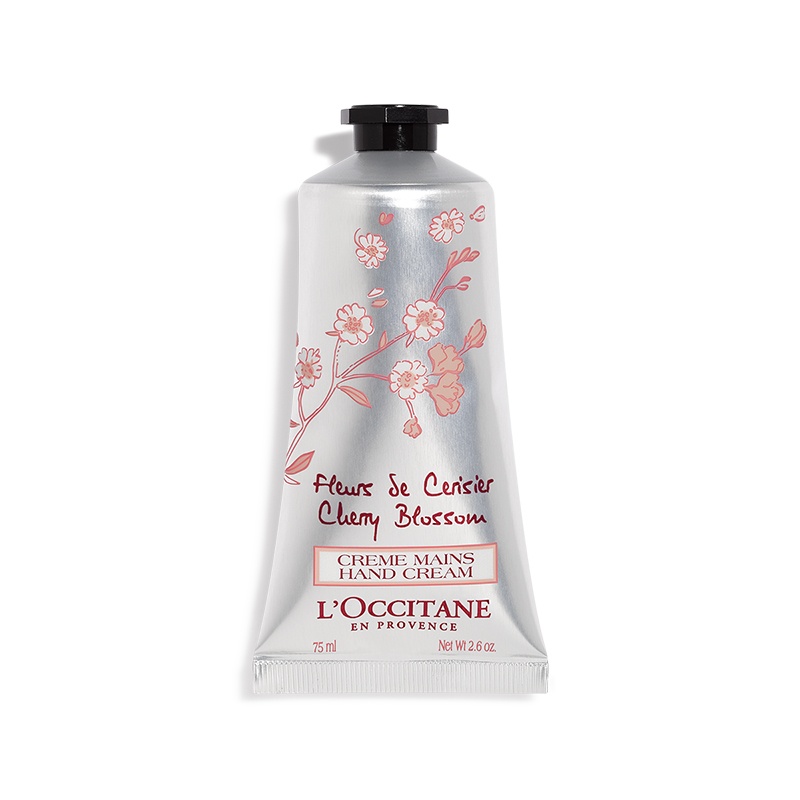 商品L'Occitane|欧舒丹2022限量甜蜜樱花护理套装 沐浴露250ml+身体乳75ml+护手霜75ml+香皂50g,价格¥343,第10张图片详细描述