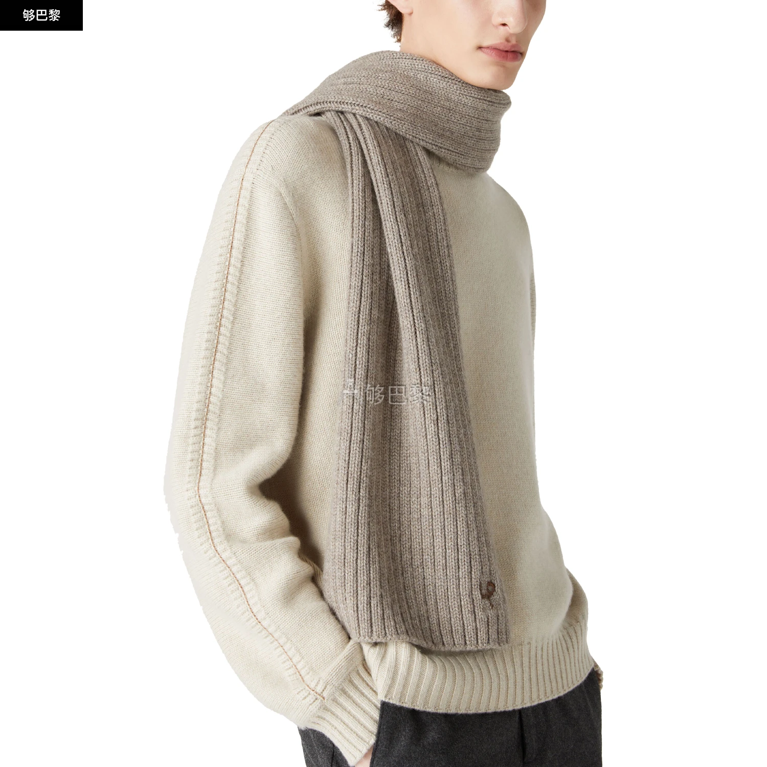 商品Loro Piana|【预售】 男士 围巾 围巾  PIA39592BE1,价格¥5744,第6张图片详细描述