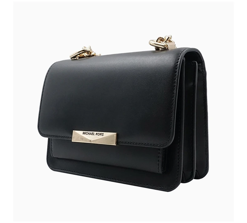 商品Michael Kors|Michael Kors 迈克高仕 女士黑色JADE系列单肩包 32S9GJ4C0L-BLACK,价格¥975,第1张图片详细描述