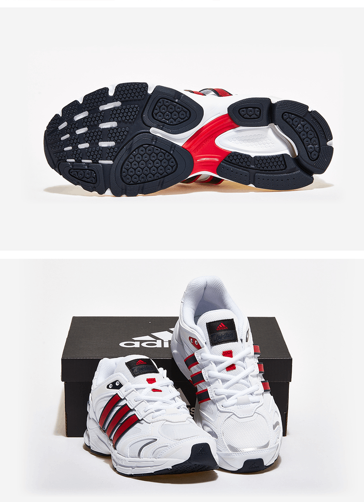 商品Adidas|【Brilliant|包邮包税】阿迪达斯 SPIRITAIN 2000  训练运动鞋 跑步鞋  GY6601 FTWWHT/LEGINK/VIVRED,价格¥333,第3张图片详细描述