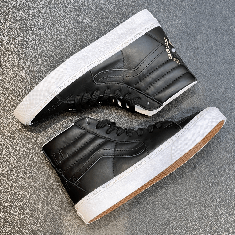 商品Vans|【韩国直邮|包邮包税】万斯[VANS] Sk8-Hi # Divine # 男女共用 运动鞋 # black/true white (VN0A7Q5NB6L),价格¥259,第3张图片详细描述