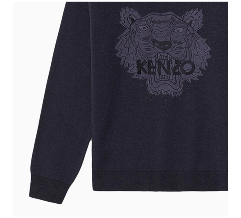 商品Kenzo|KENZO 女士深蓝色棉卫衣 FB52PU5843XA-76,价格¥2038,第7张图片详细描述