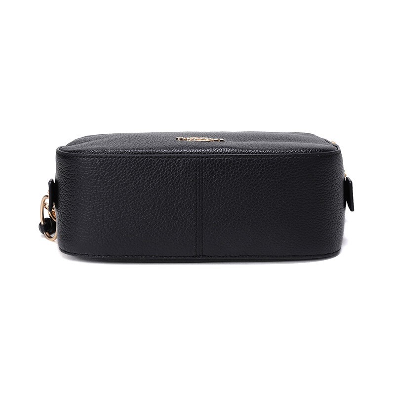 商品[国内直发] Coach|COACH相机包蔻驰 奢侈品 女士专柜款黑色皮革相机包单肩斜挎包礼物送女友29411 LIBLK,价格¥664,第7张图片详细描述