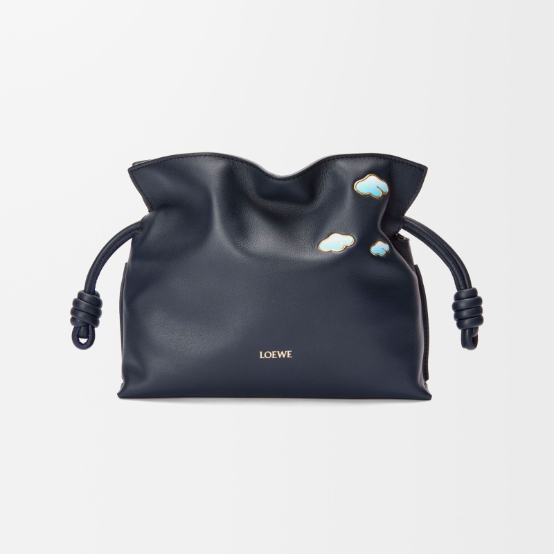 商品Loewe|罗意威 女士墨黑色小牛皮单肩包 A411FC2XA2-4921,价格¥16725,第3张图片详细描述