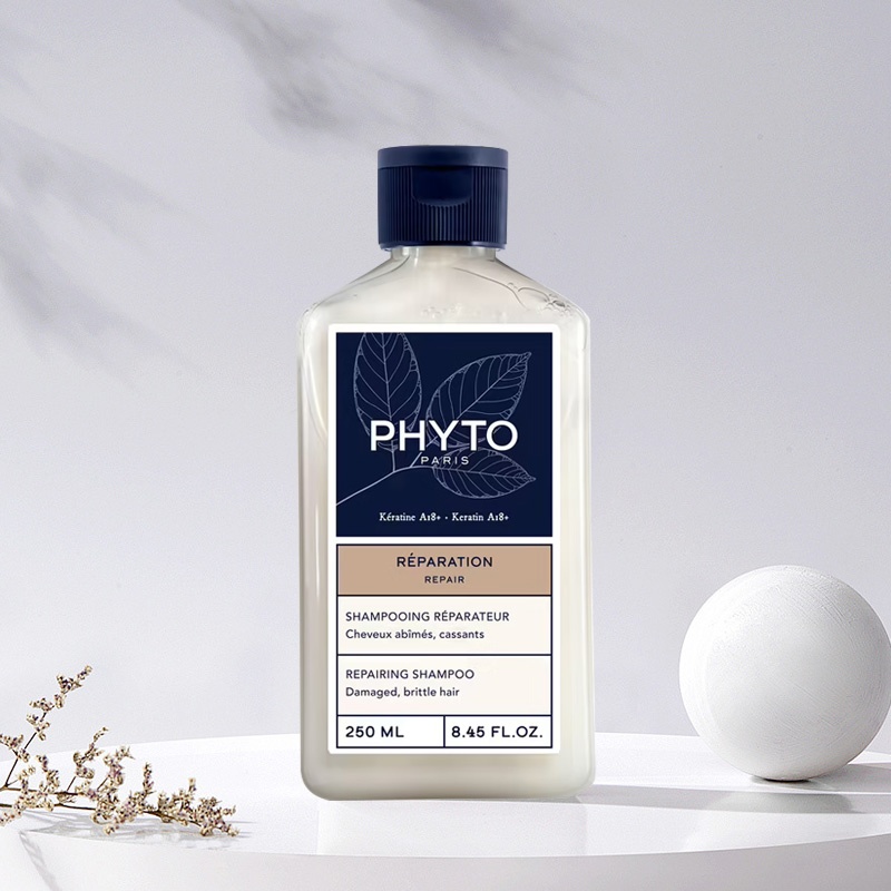 商品Phyto|PHYTO发朵植物角蛋白修护洗发水250ml 修护 柔顺头发,价格¥154,第3张图片详细描述