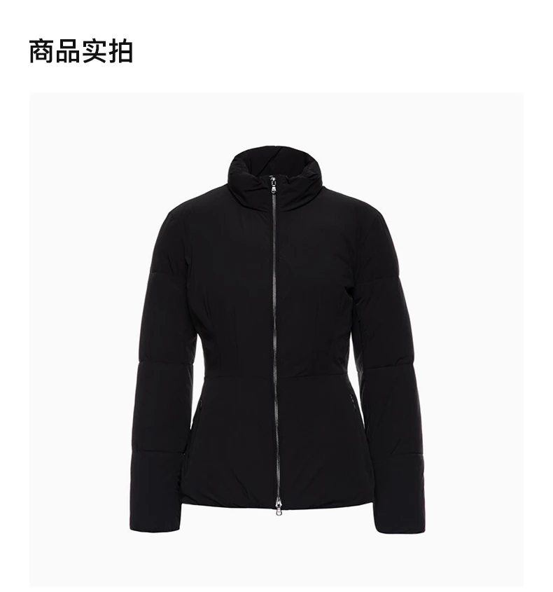 商品[国内直发] Emporio Armani|EMPORIO ARMANI 黑色女士棉服 6G2B78-2NUHZ-0999,价格¥1885,第4张图片详细描述