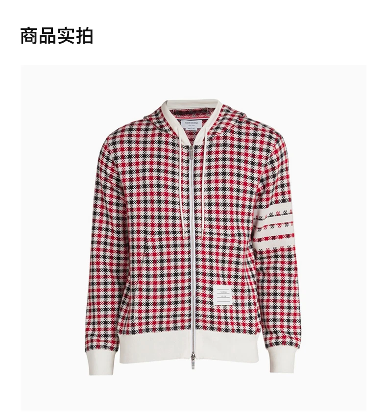 商品[国内直发] Thom Browne|THOM BROWNE 红色男士针织衫/毛衣 MJT302A-07671-960,价格¥8697,第3张图片详细描述