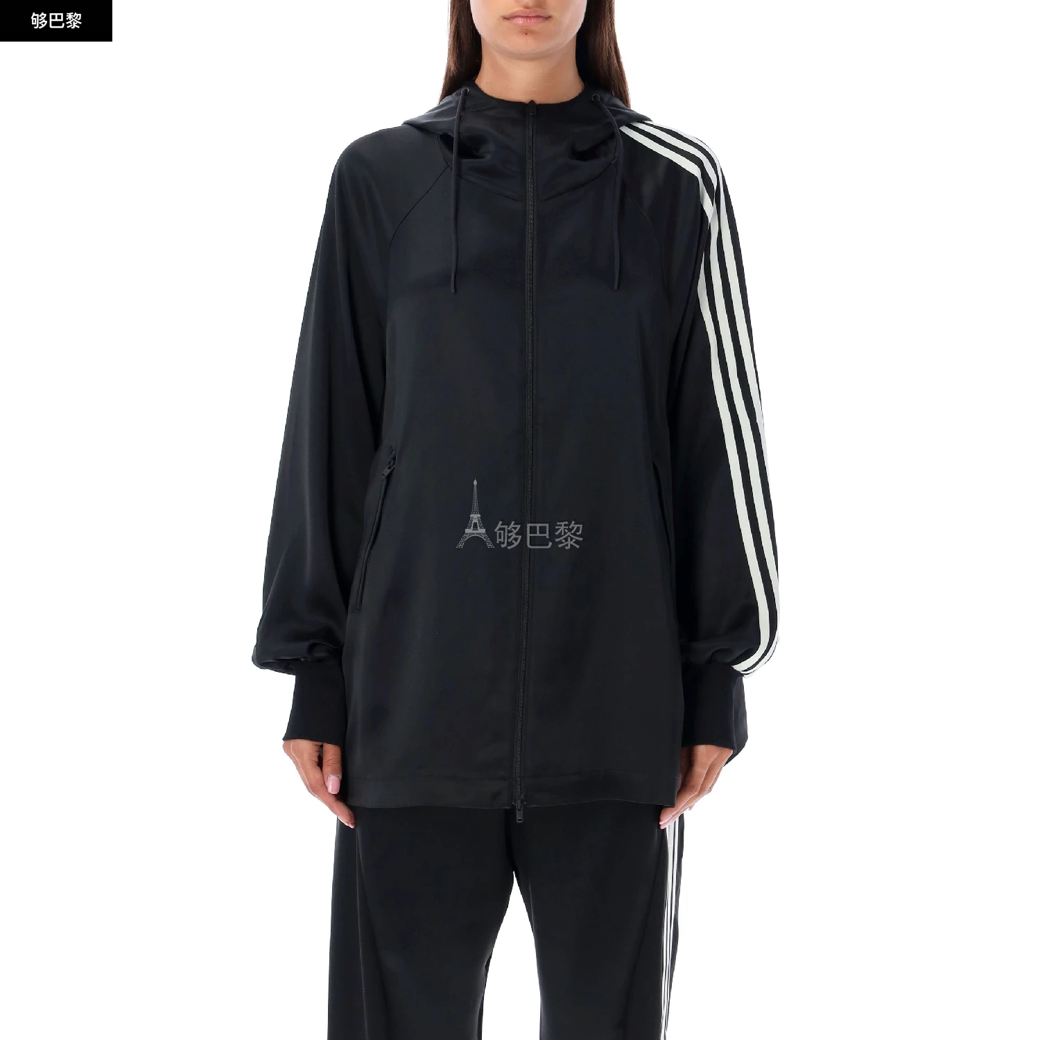 商品Y-3|【特惠5.4折】【预售】 2023秋冬 女士 卫衣 卫衣 2296859  IQ1798TWILLBLACK ,价格¥1989,第3张图片详细描述