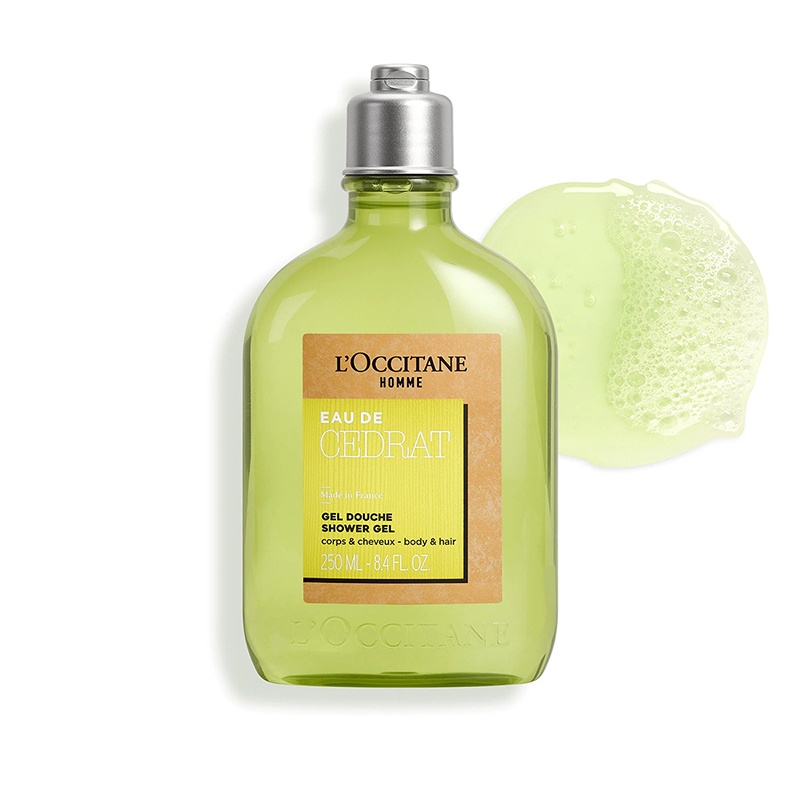 商品L'Occitane|L'occitane欧舒丹男士活力洗发沐浴露250ml,价格¥151,第10张图片详细描述