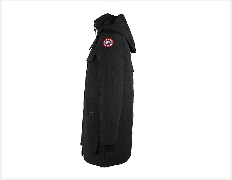 商品Canada Goose|Canada Goose 加拿大鹅 女士鸭绒黑色中长款羽绒服 5806L-BLACK,价格¥4333,第18张图片详细描述