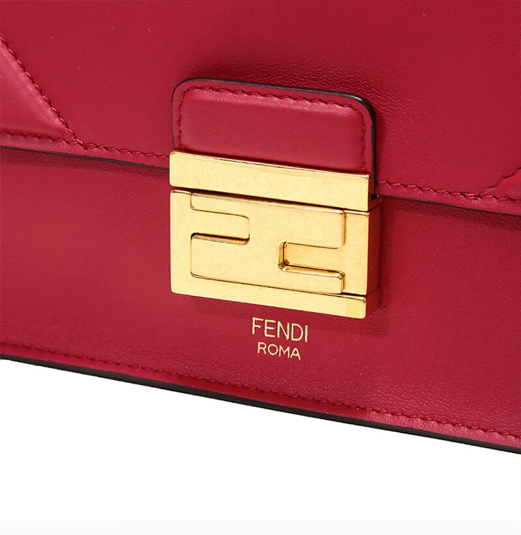 商品[国内直发] Fendi|FENDI 红色女士斜挎包 8BT312-A5DY-F17U7,价格¥10903,第8张图片详细描述