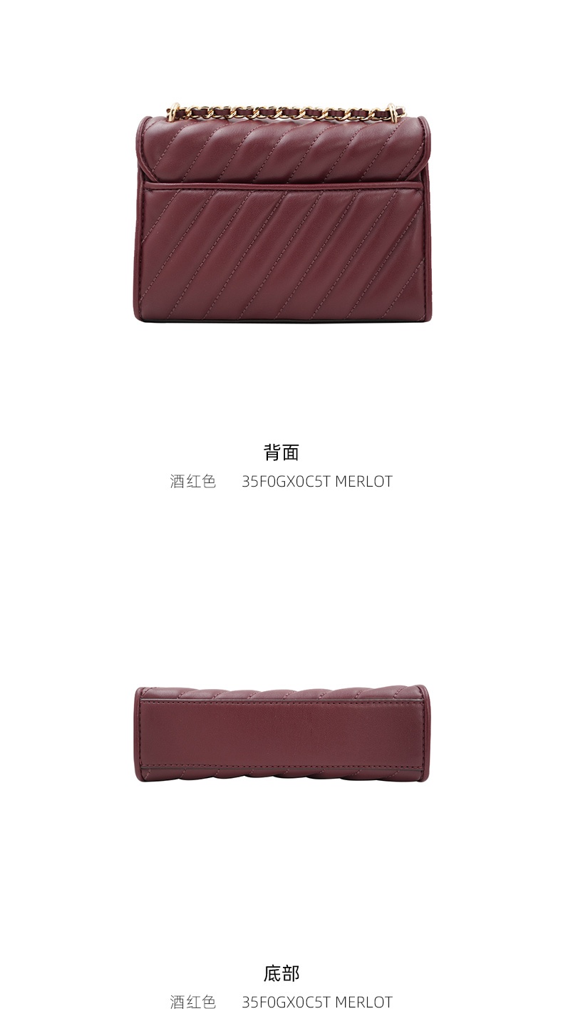 商品Michael Kors|迈克.科尔斯ROSE小号女士人造皮革 单肩斜挎包,价格¥1367,第19张图片详细描述