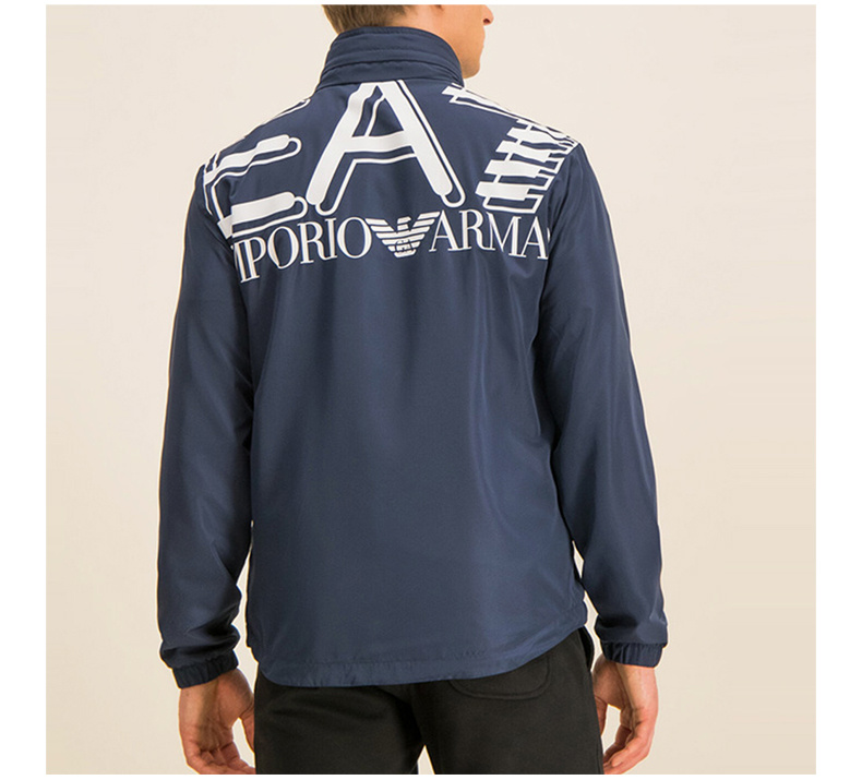 商品Emporio Armani|EMPORIO ARMANI 男士海军蓝色过渡夹克 3HPB03-PN28Z-1554,价格¥905,第9张图片详细描述
