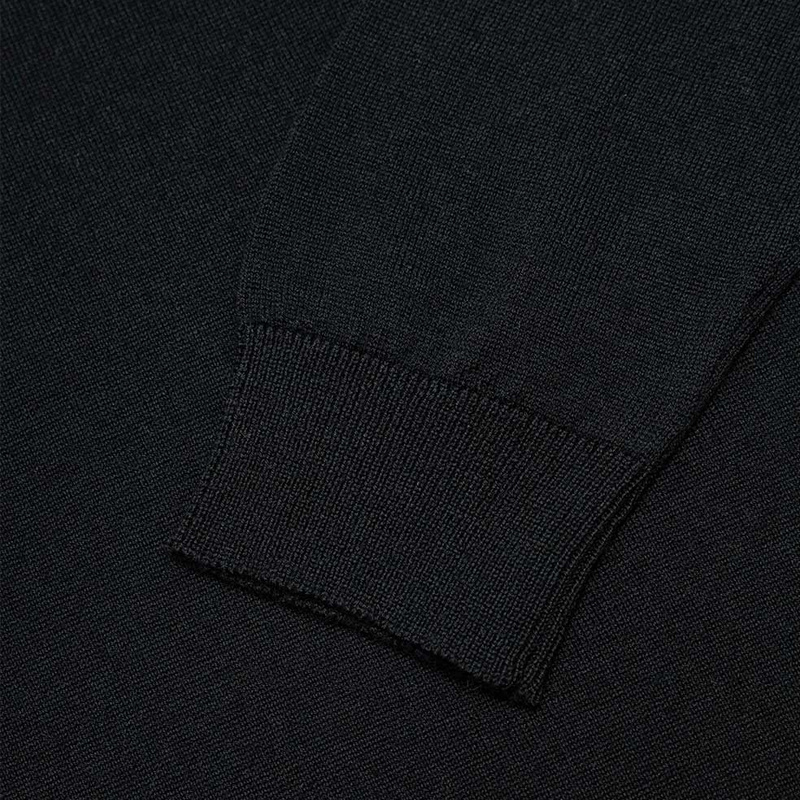 商品Max Mara|MAX MARA 男士黑色圆领毛衣 53662953-600-001,价格¥913,第5张图片详细描述