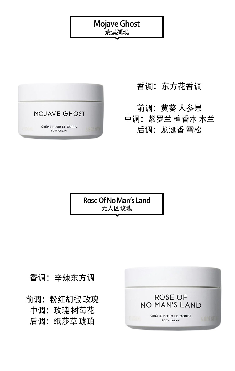 商品BYREDO|百瑞德滋润身体乳200ml「全系列」多款可选,价格¥390,第5张图片详细描述