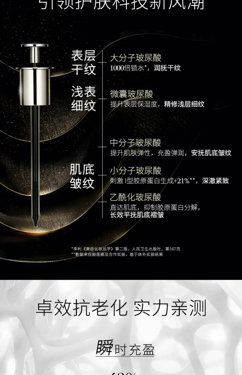 商品Helena Rubinstein|HR赫莲娜至盈无痕玻色因小针管精华10ml淡化细纹玻尿酸中小样【香港直邮】,价格¥173,第3张图片详细描述