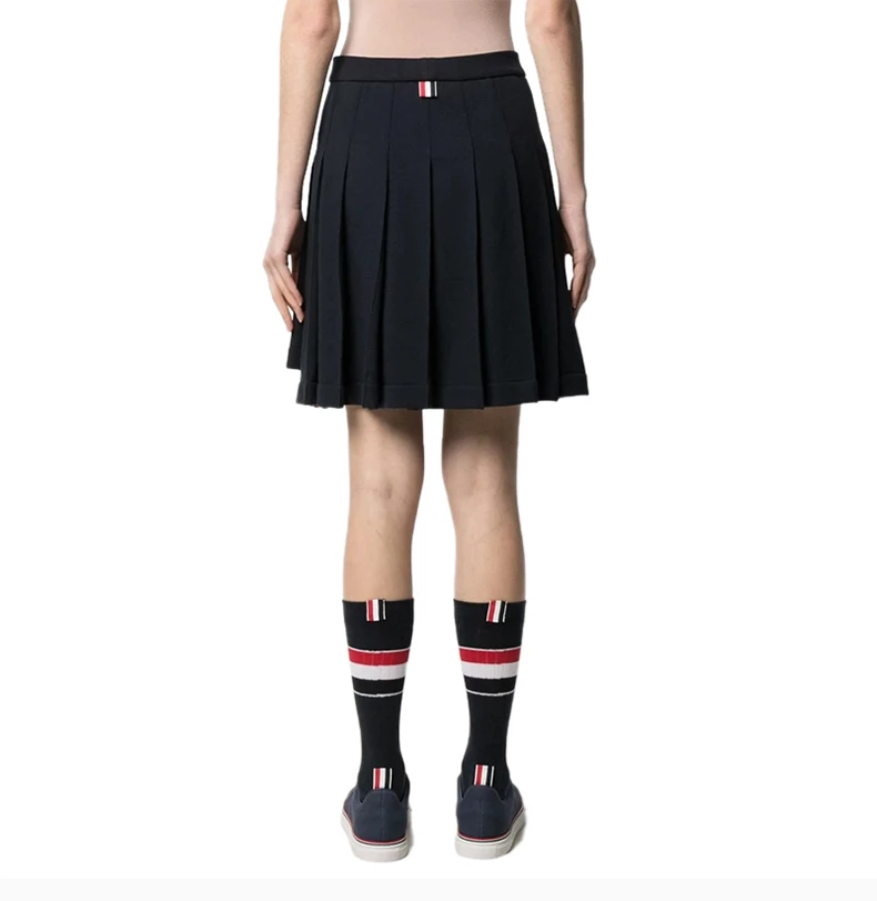 商品Thom Browne|THOM BROWNE 海军蓝色女士半裙 FJK053A-06931-415,价格¥4343,第5张图片详细描述