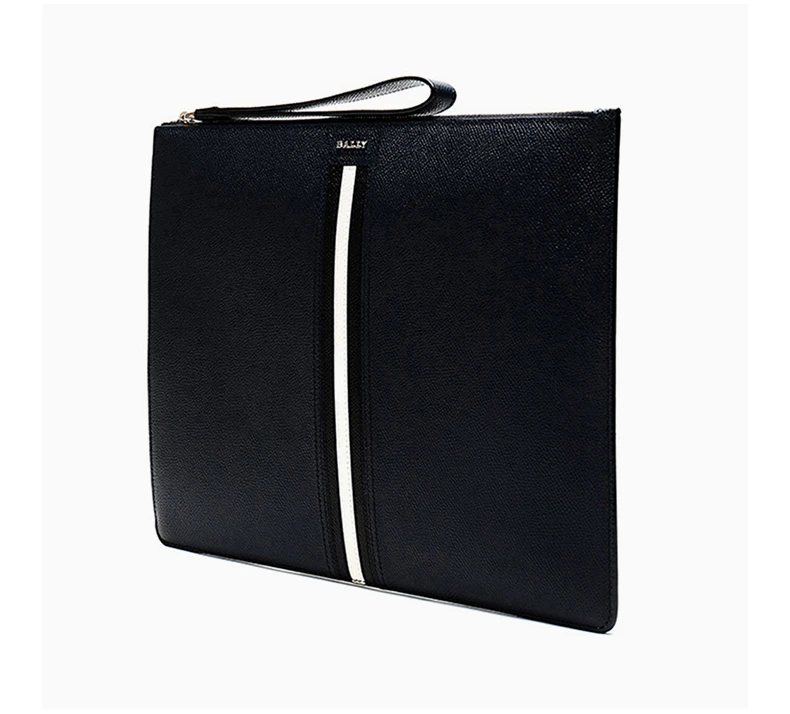 商品[国内直发] Bally|BALLY 条纹男士手拿袋 6232053,价格¥2029,第3张图片详细描述