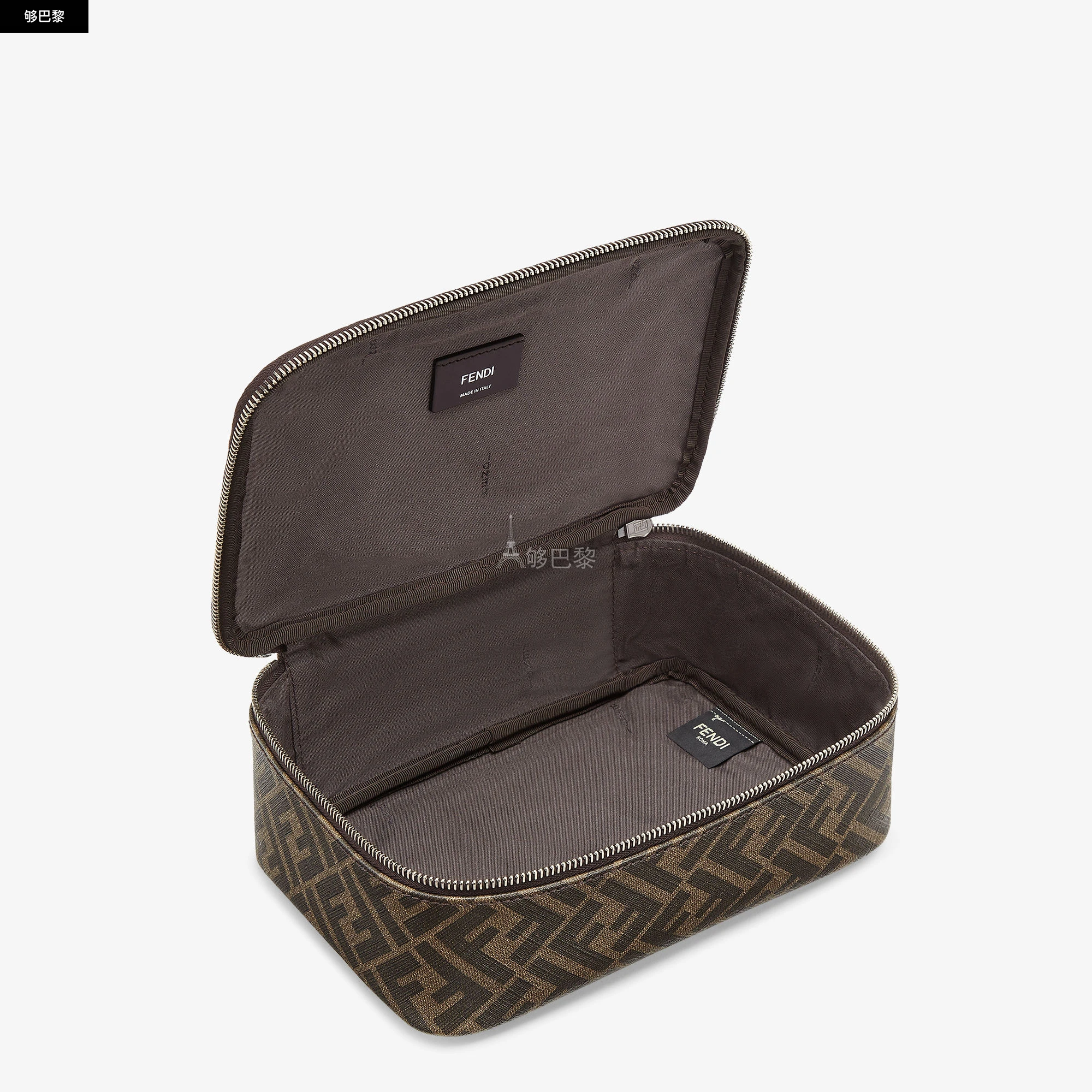 商品Fendi|【预售】 芬迪 25春夏 男士 收纳包 Medium Travel Organiser 7N0129ALE7F19KW ,价格¥4653,第5张图片详细描述