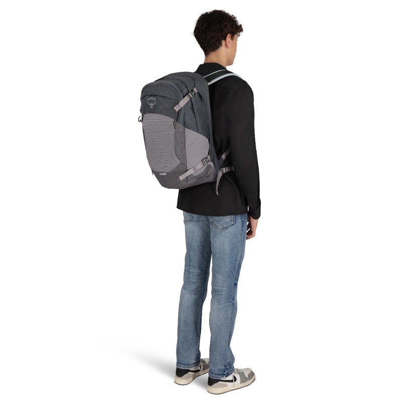 商品Osprey|【现货】小鹰 Nebula 32男女通用钨灰色尼龙日常背包 NEBULA-TUNGSTEN,价格¥1920,第7张图片详细描述
