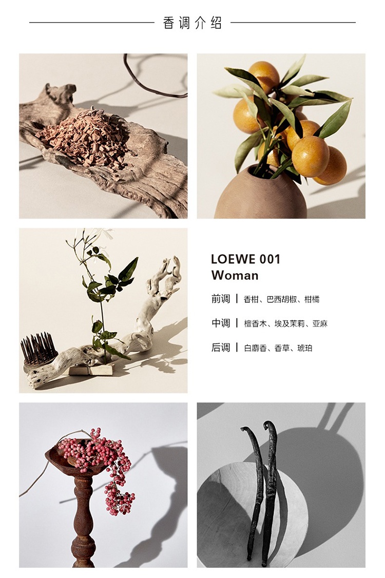 商品Loewe|Loewe罗意威001女士香水30-50-100ml EDP浓香水 事后清晨情侣香水 清新持久,价格¥384,第5张图片详细描述