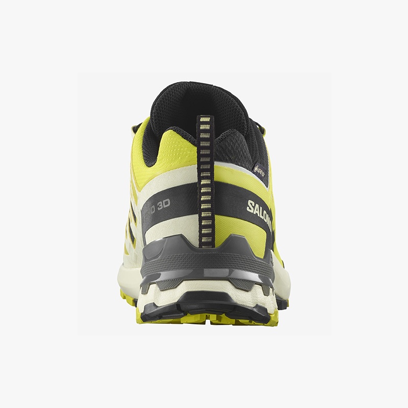 商品Salomon|SALOMON 24新款 XP3VGT系列男士黄色黑色纺织耐用越野跑鞋,价格¥1326,第4张图片详细描述