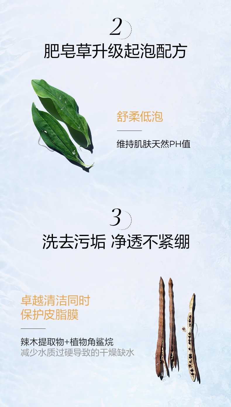 商品Clarins|娇韵诗 棉花籽温和泡沫洁面膏125ml	,价格¥179,第4张图片详细描述