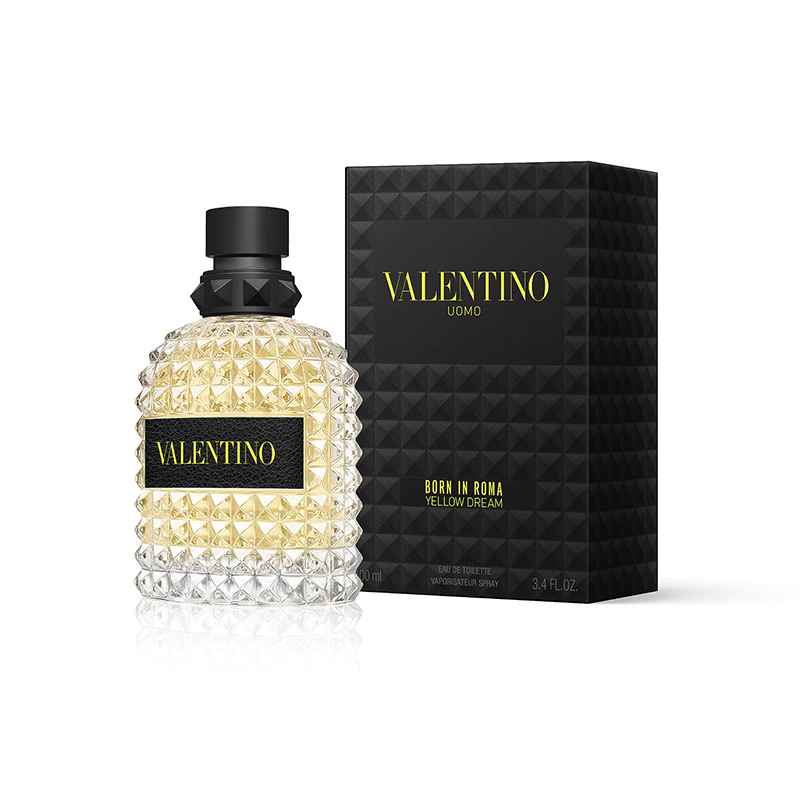 商品Valentino|Valentino华伦天奴坠梦罗马「黄色的梦想」男士香水50-100ml EDT淡香水 东方辛辣调,价格¥453,第4张图片详细描述