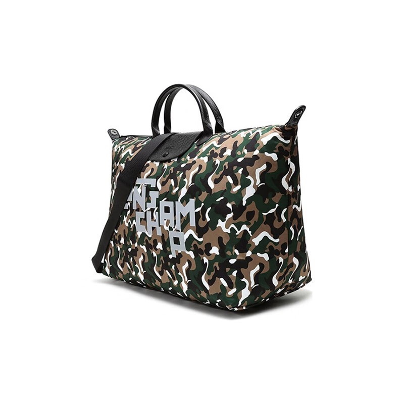商品[国内直发] Longchamp|珑骧包包中性托特包运动版尼龙大号手提包饺子包旅行包大容量L1624 HNL A23,价格¥1762,第3张图片详细描述