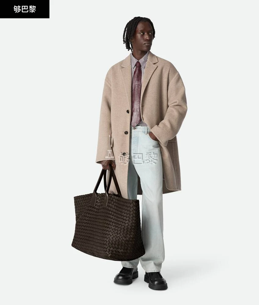 商品Bottega Veneta|【预售】 BV葆蝶家 25秋冬 男士 手提包 Maxi Cabat 787115V91312145 ,价格¥107586,第4张图片详细描述