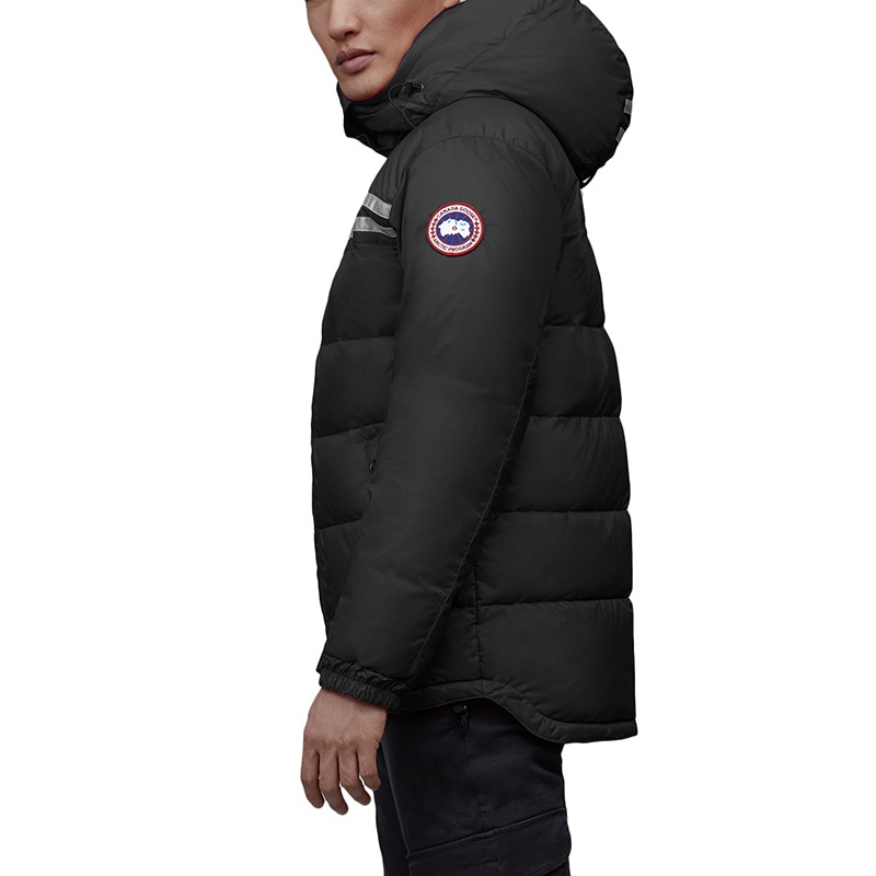 商品Canada Goose|【现货】加拿大鹅 SUMMIT系列 男士黑色短款羽绒夹克,价格¥4421,第5张图片详细描述