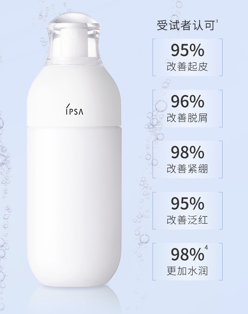 商品IPSA|茵芙莎 自律乳SE补水保湿乳液调节水油平衡 175ml 深度补水 长时保湿,价格¥403,第4张图片详细描述