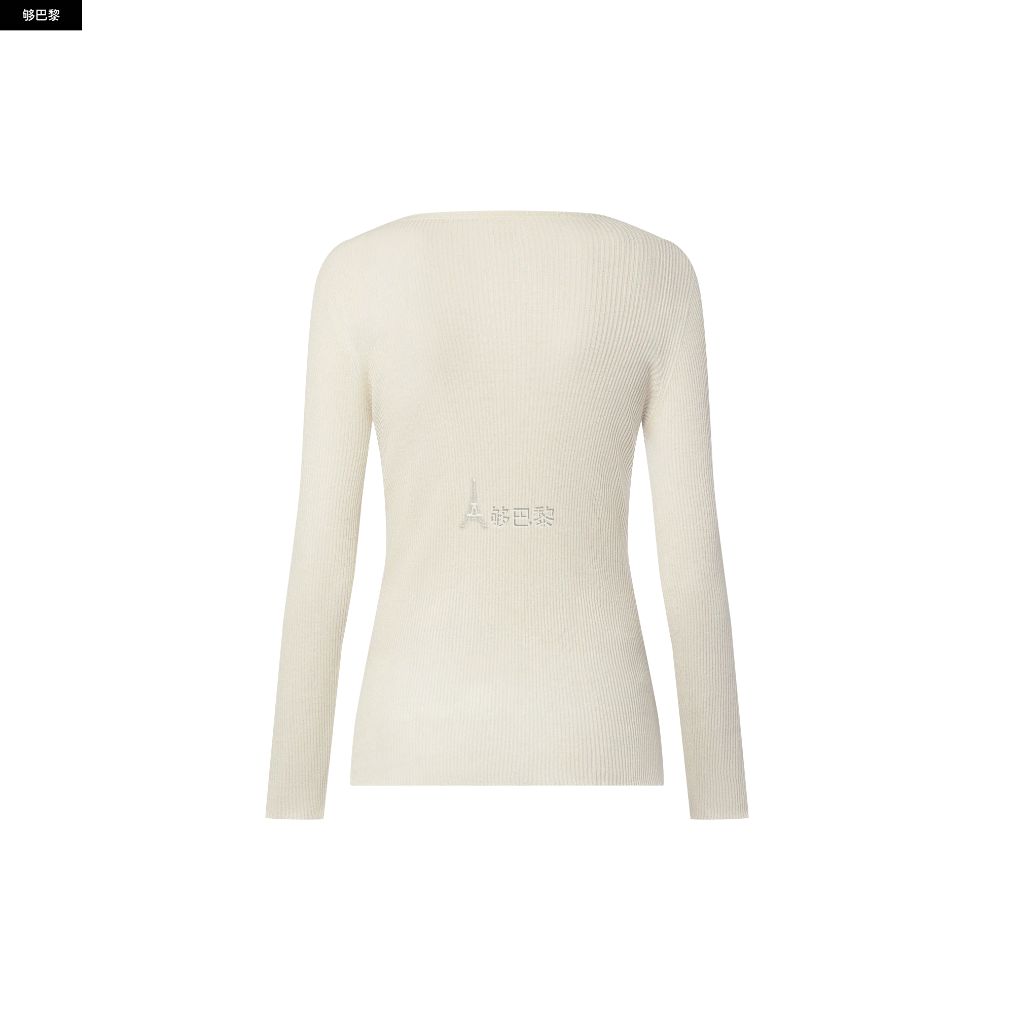 商品Louis Vuitton|【预售】 LV路易威登 25春夏 女士 针织衫 Haut henley côtelé 1AGFXJ ,价格¥9688,第4张图片详细描述