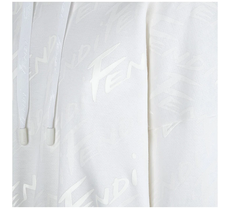 商品Fendi|FENDI 女士白色卫衣 FAF191-AGOI-F0C00,价格¥2801,第6张图片详细描述