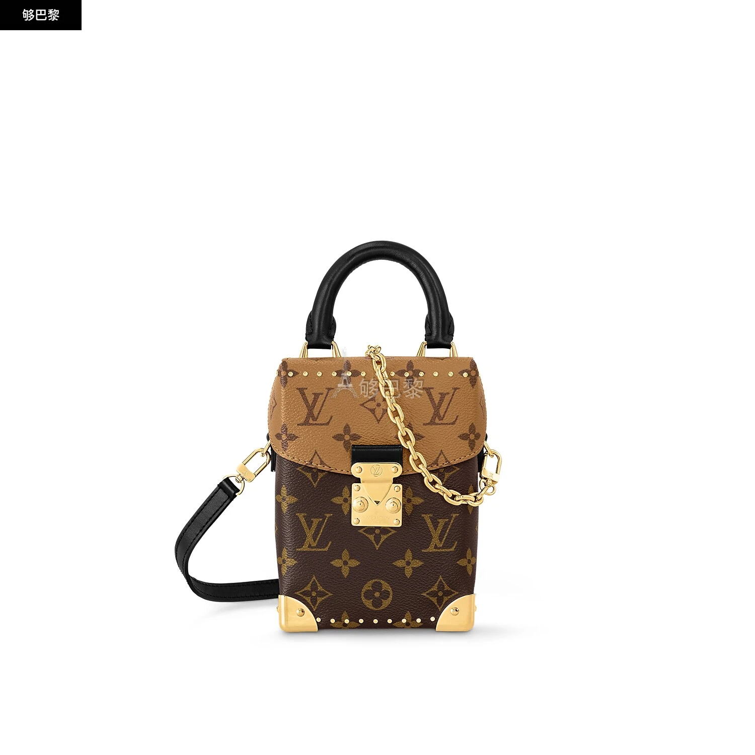商品Louis Vuitton|【预售】 LV路易威登 25春夏 女士 单肩包 CAMERA BOX 手袋 M82465 ,价格¥32075,第2张图片详细描述