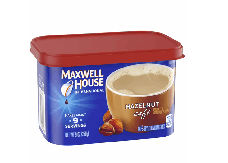 商品[国内直发] Maxwell House|美国直邮Maxwell House/麦斯威尔风味速溶咖啡榛子肉桂香草摩卡味下单后一个月左右收到,价格¥223,第2张图片详细描述