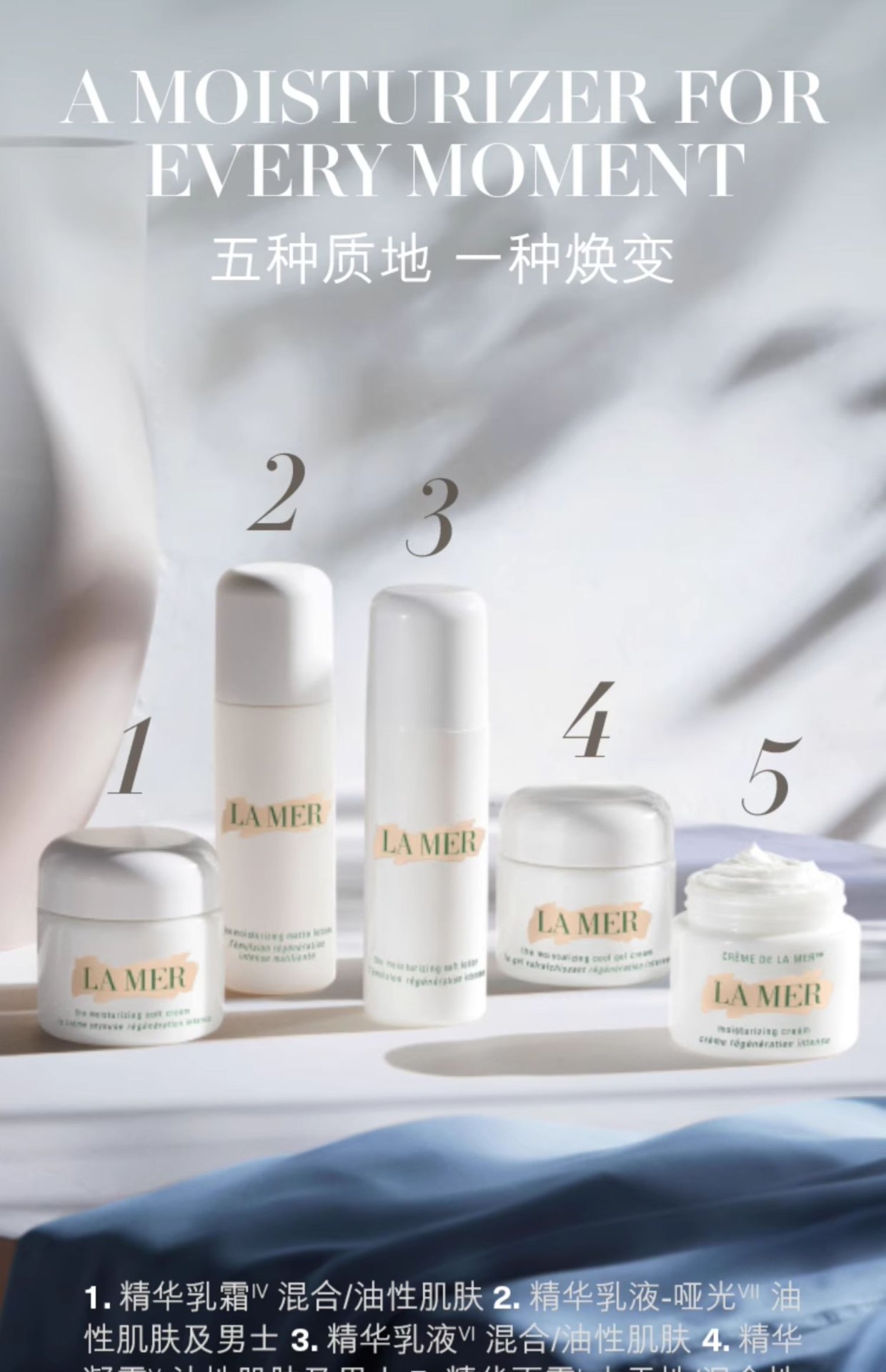 商品【原封正品】 La Mer|LA MER 海蓝之谜 精华乳液清爽哑光乳液 50ml 保湿平衡净透,价格¥1500,第11张图片详细描述