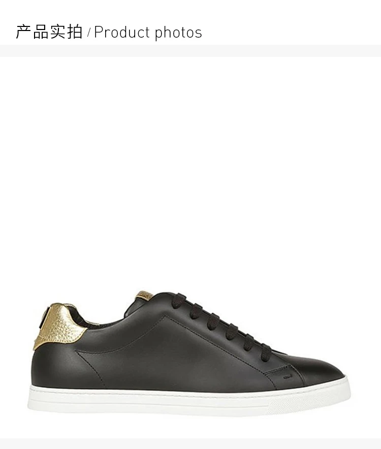 商品Fendi|Fendi 芬迪 黑色男士休闲鞋运动鞋 7E1165-AK13-F14YS,价格¥3168,第4张图片详细描述