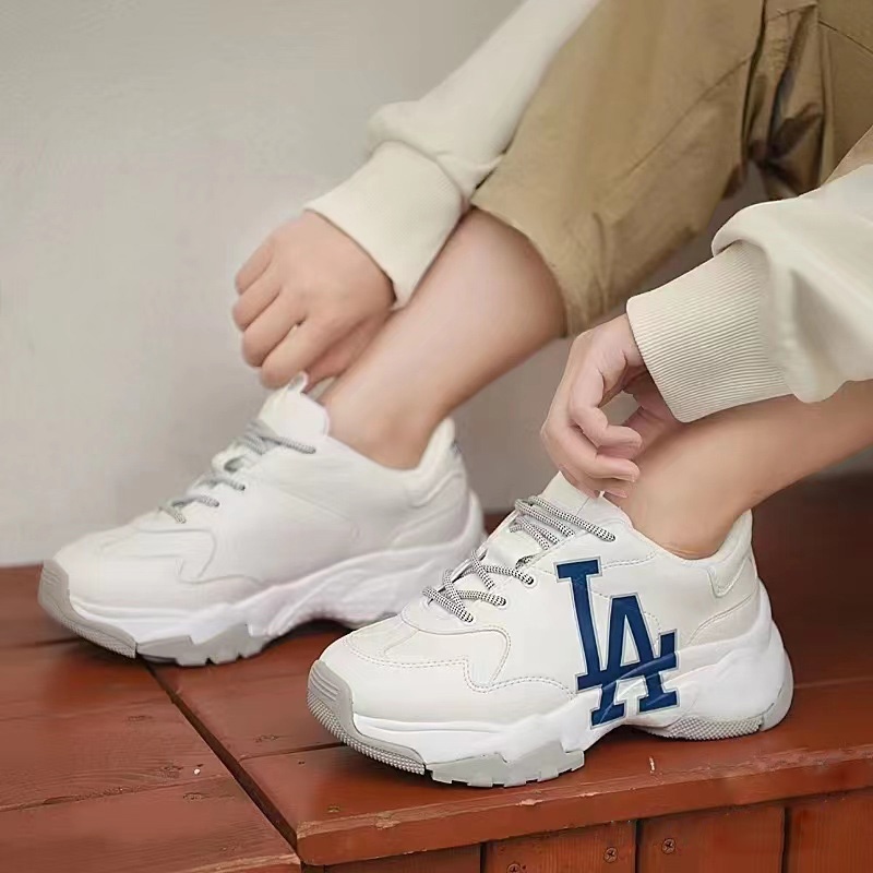 商品MLB|【享贝家】Bigball Chunky LA 复古老爹鞋 白色 男女同款 3ASHC10-1N-K0008-07WHS,价格¥449,第5张图片详细描述