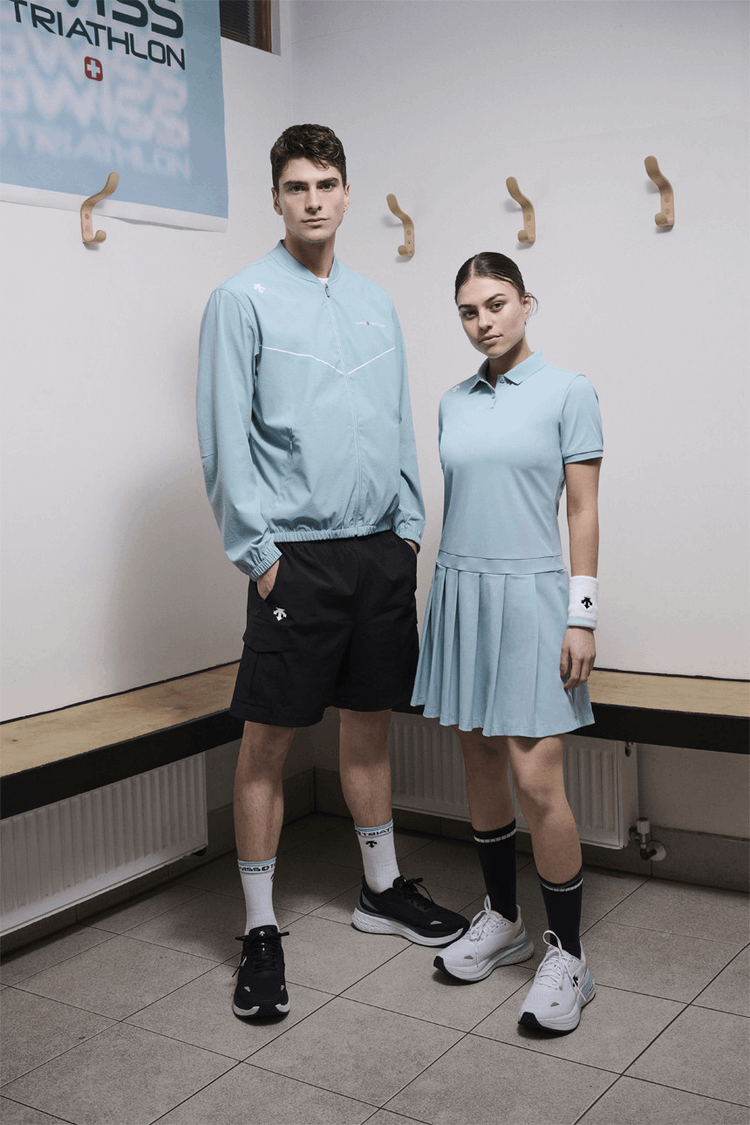 商品DESCENTE|【Brilliant|包邮包税】薄荷色女士翻领运动连衣裙SP222IOP51-MNT0,价格¥702,第7张图片详细描述