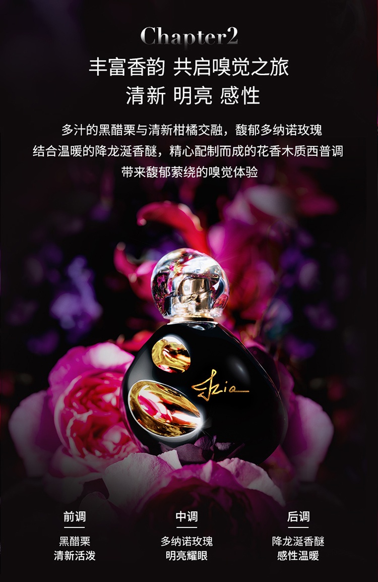 商品Sisley|Sisley希思黎伊莎夜女士香水30-50-100ml EDP浓香 丰富香韵 馥郁萦绕 ,价格¥623,第4张图片详细描述
