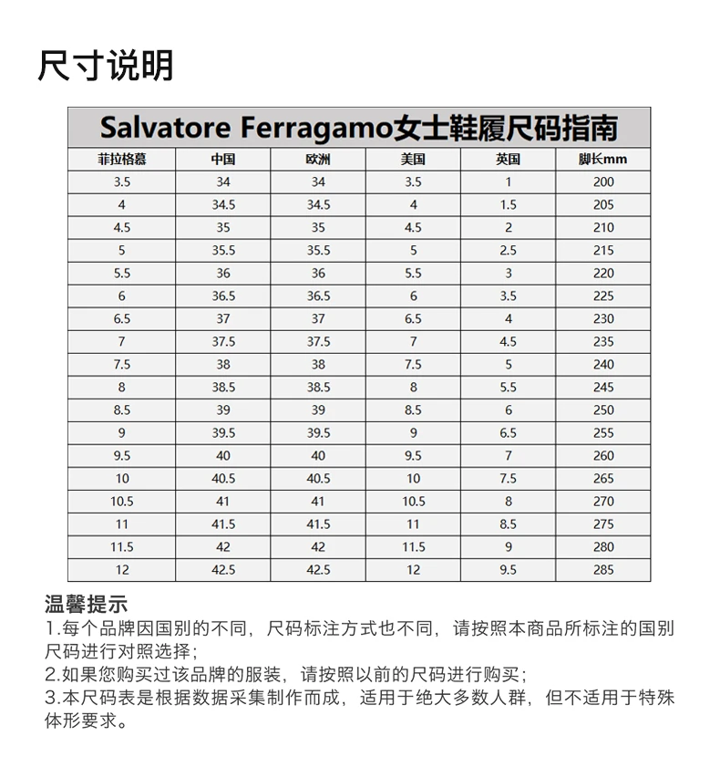 商品Salvatore Ferragamo|SALVATORE FERRAGAMO 黑色女士低跟鞋 0574572-NP-C-NERO,价格¥2775,第3张图片详细描述