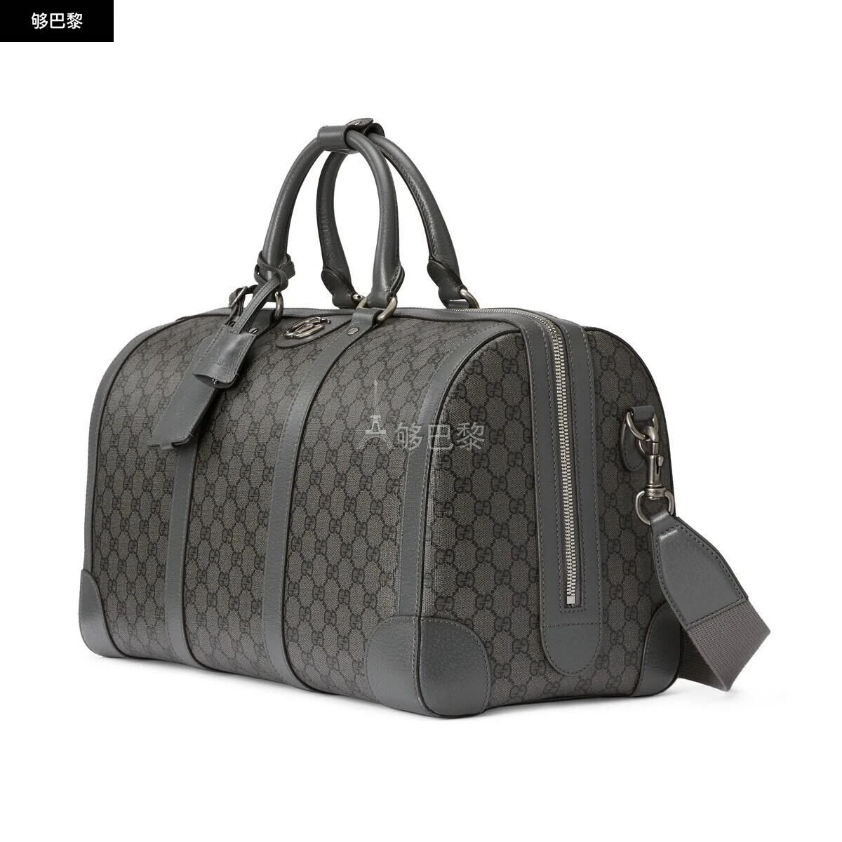 商品Gucci|【预售】 古驰 24秋冬 男士 旅行包 Ophidia系列小号旅行包 724642 UULHK 8576,价格¥18515,第6张图片详细描述