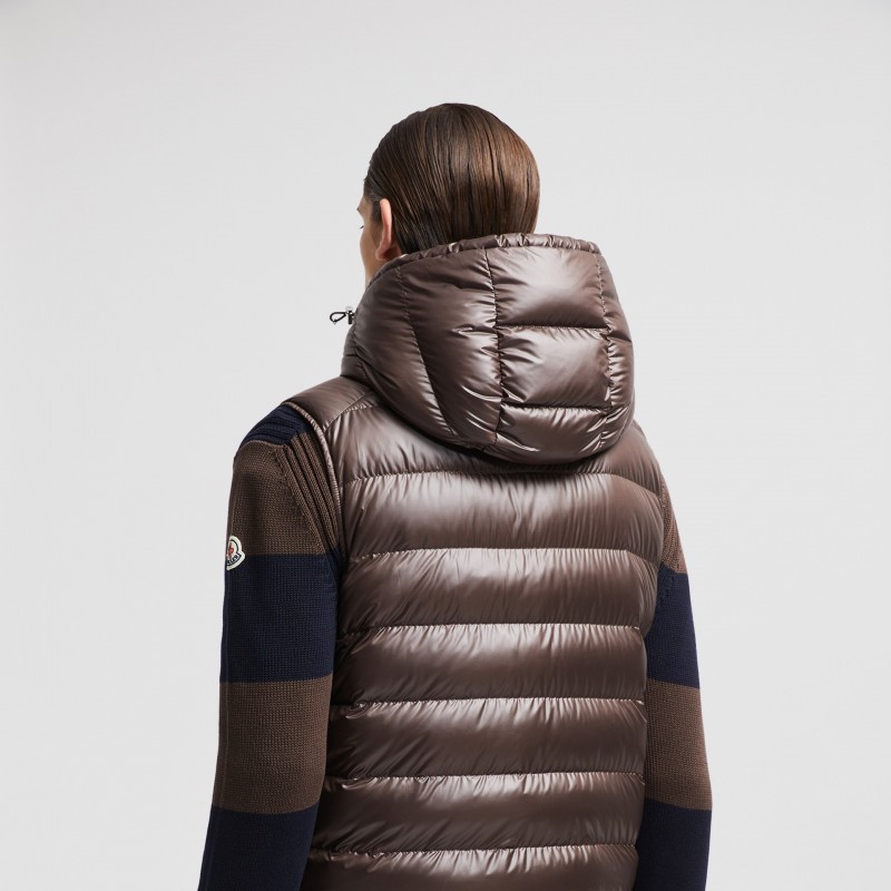 商品Moncler|蒙口 BARANT系列男士黑色无袖羽绒服 J20911A00062597EX243（两色可选）,价格¥8654,第7张图片详细描述