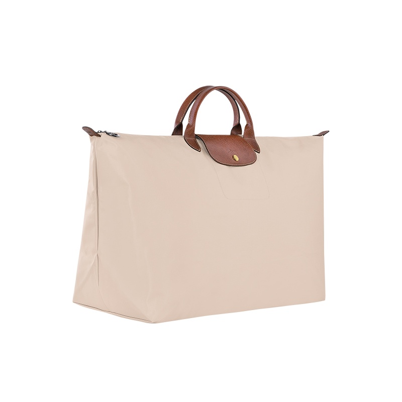 商品Longchamp|珑骧 女士帆布金色五金按扣拉链开合肩背中号托特包（7色可选）,价格¥1985,第17张图片详细描�述